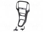 Radio frame | Opel | 2 DIN | black (pearl)