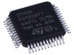 IC: STM32 ARM microcontroller | 48MHz | LQFP48 | 1.65&divide;3.6VDC