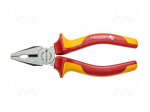 Pliers | insulated,universal | 160mm | 1kVAC | Cut: with side face