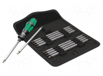 Screwdriver: universal-set | Phillips,Pozidriv&reg;,Torx&reg; | case