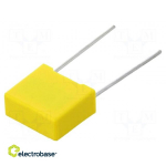 Kondensaator: pol&uuml;prop&uuml;leen | 100nF | 15 mm | &plusmn;10% | 18x12x6mm | -40&divide;110&deg;C