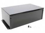 Enclosure: multipurpose | X: 152mm | Y: 254mm | Z: 89mm | 1411 | aluminium