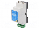 Telemetry | GSM/GPRS | Usup: 8&divide;30VDC | for DIN rail mounting | IP40