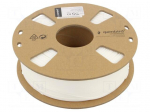 Filament: PLA+ | 1.75mm | white | 195&divide;235&deg;C | 1kg