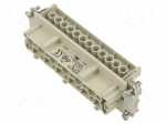 Connector: HDC | contact insert | female | EPIC H-BE | PIN: 24 | 16A