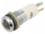 Indicator: LED | red/green/yellow | 24VDC | &Oslash;14mm