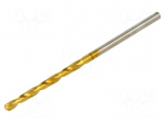 Drill bit | for metal | &Oslash;: 2.2mm | L: 53mm | Working part len: 27mm