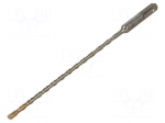 Drill bit | for concrete | &Oslash;: 5mm | L: 210mm | SDS-Plus&reg;