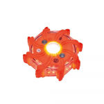 NIGHTSEARCHER PulsarPro Uzlādējams Brīdinājuma gaismeklis Sarkans