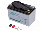 Re-battery: acid-lead | 12V | 110Ah | AGM | 328x172x220mm | 30kg