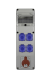 R-BOX SLIM 6S 1x16A/5p, 4x230V