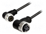 Cable: for sensors/automation | PIN: 5 | unshielded | plug | 0.3m