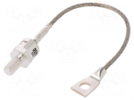 Diode: rectifying | 1.6kV | 20A | cathode to stud | E9 | M6 | screw type