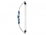 Poe Lang EK Firestar 25 LBS Carbon Blue Compound Bow
