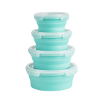 Tooted koju ja aeda // Kokkamis- ja lauan&otilde;ud | K&ouml;&ouml;gitarbed // Zestaw składanych pojemnik&oacute;w okrągłe