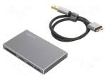 Card reader: memory | USB B micro socket | USB 3.2 Gen 1 | 5Gbps