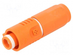 Connector: DC supply | female | SurLok Plus | 120A | 1kV | PIN: 1 | orange