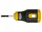 Screwdriver: standard | slot | 4x0.8mm | Blade length: 25mm