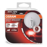 Autolambid, Mootorratta ja traktori valgustid // Autolambid, Mootorratta ja traktori valgustid // Żar&oacute;wki halogenowe osram h11 12v 55w pgj19-2 night breaker silver+100% /2szt./