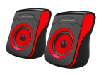 M&auml;nguala | PC | Konsoolid | Tarvikud // Akustilised s&uuml;steemid ja k&otilde;larid // EP140KR Esperanza głośniki 2.0 usb flamenco czarno-czerwone