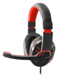 K&otilde;rvaklapid // Headphones On-Ear // EGH330R Esperanza słuchawki z mikrofonem gaming crow czerwone