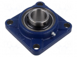 Bearing: bearing unit | adjustable grip,with square flange | 35mm