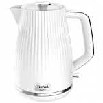TEFAL | Electric Kettle | KO250130 | Electric | 2400 W | 1.7 L | Plastic | 360&deg; rotational base | White