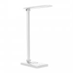 Interj&ouml;&ouml;ri Valgustid | Disainvalgustus // Lauavalgustid, T&ouml;&ouml;valgustid // ISIYO LED 7W Lampka biurkowa z ładowarką indukcyjną i USB, 390lm, 3000-4000-6000K, zmiana temperatury barwowej i funkcja ściemniania,biała