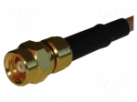 Connector: SMC | plug | female | straight | 50&Omega; | soldering,crimped