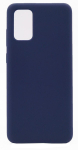 Back panel cover Evelatus Samsung Galaxy S20 Ultra Premium Soft Touch Silicone Case Midnight Blue