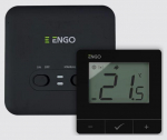 Wireless thermostat ENGO E20i WiFi, Black