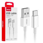 Tahvelarvutid ja tarvikud // USB kaablid // Kabel do ładowania usb-a - usb-c 2a 200cm fulllink amio-03894