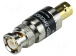 Attenuator | BNC socket,BNC plug | 75&Omega; | 1GHz | 49mm