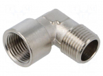 Threaded fitting | nickel plated brass | max.10bar