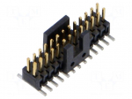 Connector: pin strips | socket | male | PIN: 26 | vertical | SMT | 1.27mm