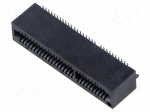 Connector: card edge | PIN: 60 | SMT | on PCBs | 1mm