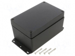Enclosure: multipurpose | X: 100mm | Y: 160mm | Z: 81mm | 1550Z | black