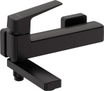 Wall-mounted bathtub mixer - with folding spout