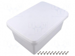 Enclosure: multipurpose | X: 170mm | Y: 250mm | Z: 110mm | WG | ASA | white