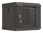 Lanberg WF11-3304-10B rack cabinet 4U Wall mounted rack Black