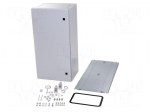 Enclosure: wall mounting | X: 400mm | Y: 800mm | Z: 300mm | AX | steel