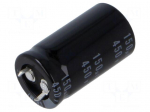 Capacitor: electrolytic | SNAP-IN | 150uF | 450VDC | &Oslash;22x40mm | &plusmn;20%