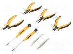 Tools set: general purpose | bag | 8pcs.