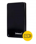 Hard drive HDD Intenso  External HDD||2TB|USB 3.2|Colour Black|6023890