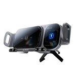 Riff X01 Auto Rotating Car Phone Holder Wireless 15W Car Air Vent Mount Charger for Smartphones/Tablets Black