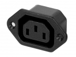 FEMALE POWER SOCKET, CHASSIS TYPE