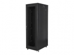 Servers Lanberg  Rack cabinet 19" free-standing 42U/800x1000 (flat pack) with mesh door, black |