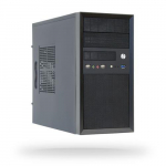 Computer case Chieftec  Case||MiniTower|MicroATX|Colour Black|CT-01B-OP