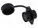 Connector: circular | socket | female | PIN: 9 | IP67 | SA20 | 5A | 500V