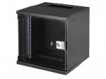 Enclosure: rack cabinet | Standard: 10" | SOHO PRO | 6U | black